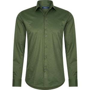 Ferlucci Overhemd Napoli - Groen - maat M
