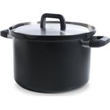 BK Flow Cool Black RVS Soeppan - Ø 24 cm - Inductie - Zwart