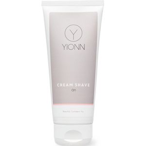 YIONN Geurloze Cream Shave - zeepvrij alternatief voor scheerschuim en scheergel - hypoallergeen - géén parfum - speciaal voor vrouwen