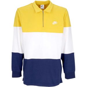 Nike - Club Fleece+ - Polo met Lange Mouwen - Katoen