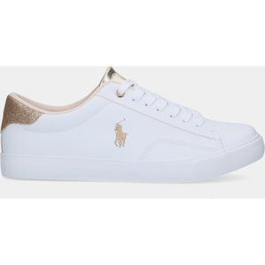 Polo Ralph Lauren Theron V White / Gold kinder sneakers