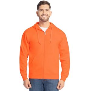 Heren Fleece Hoodies, Pullover & Full Zip, Vochtregulerend & Ademend, Maten S-4x