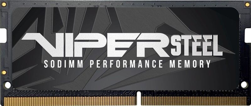 Patriot - Viper Steel - SODIMM Geheugenmodule - Grijs - 1 x 32GB - 2666 MHz - DDR4 RAM