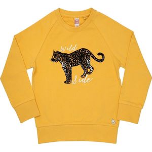 Vinrose Sweater Brandy - Trui - Geel - Meisjes - Maat: 110/116