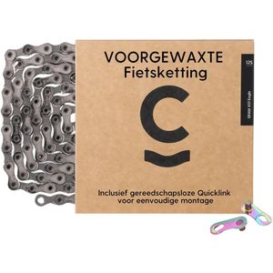 Cyclowax voorgewaxte fietsketting – Premium SRAM X01 Eagle 12 speed ketting voorgewaxt met Hot Wax voor ultieme reiniging, duurzaamheid & snelheid