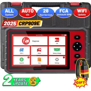 OBD2 Scanner – Auto Diagnosetool – Foutcode Lezer – Diagnose Scanner – Autodiagnose Apparaat – 7 Inch Touchscreen – 28 Resetfuncties