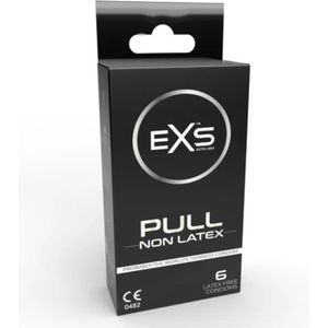 EXS Pull On Unique - 6 latexvrije condooms met pull-on strip