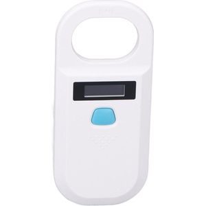 Hoog Helder Scherm Microchip Lezerscanner - Meerdere Protocollen - Contactloos Lezen - USB Oplaadbaar - Draagbaar - Huisdier Tag Scanner voor Hond Kat Varken