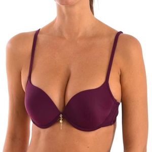 Ondersteunende Push-Up Beha met Verstelbare Bandjes en Strass