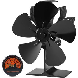 Kachelventilator Voor Houtkachel - Kachelventilator - Houtkachel Ventilator - Haardventilator - Kachel Accessoires - Must Have Om Energie Te Besparen