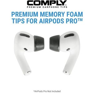 Comply - Oordopjes - Traagschuim - Voor Airpods Pro Generation 1 en 2 - 3 Paar