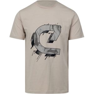 Cruyff classic Elluvium t-shirt lichtbeige / room, L