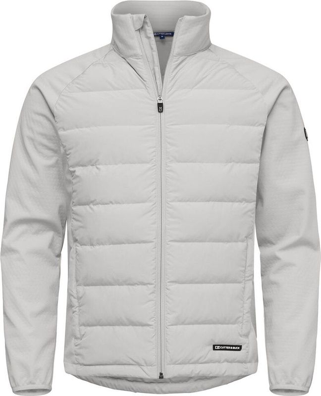 Cutter & Buck Oak Harbor Jacket Heren 351452 - Zilver - 4XL