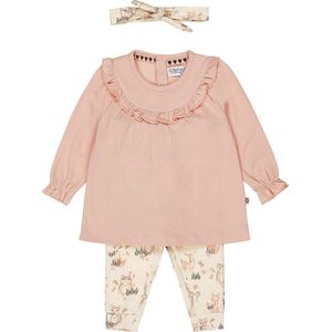 Dirkje - Meisjes kledingset - Blushed pink - Maat 62