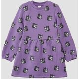 Jerseyjurk - Fleecejurk - Met All-over Print - Comfortabele Geribde Halslijn