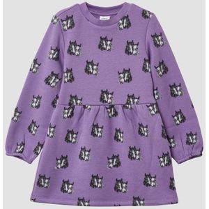 Jerseyjurk - Fleecejurk - Met All-over Print - Comfortabele Geribde Halslijn