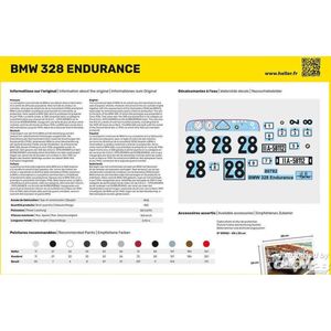 Modelbouw auto BMW Endurance Heller