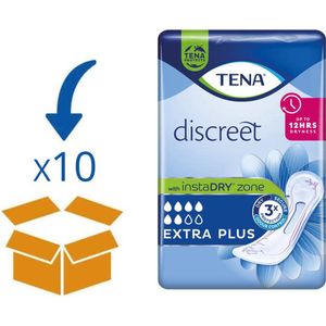 TENA Lady Extra Plus - Incontinentiemateriaal - 10 pakken á 16 stuks - 160 stuks