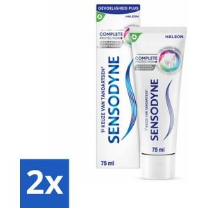 Sensodyne - Tandpasta - Complete Protection+ - Advanced Whitening - 75ml x 2