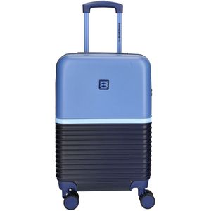 Enrico Benetti Princetown Handbagage Koffer 55 cm - 40 liter - TSA Slot - Donkerblauw Jeans