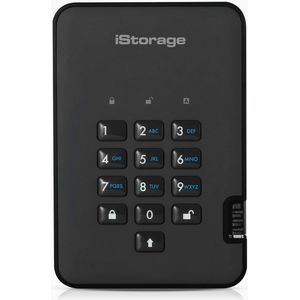 Veilige 4TB draagbare harde schijf met hardwareversleuteling - Stofdicht en waterdicht