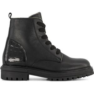 graceland Zwarte veterboots - Maat 33