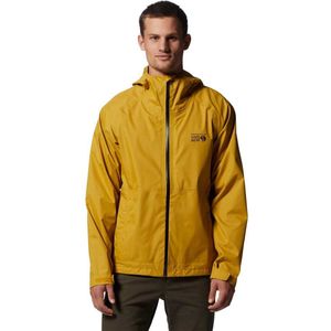 Mountain Hardwear Threshold Jacket - Regenjas - Heren Desert Yellow XL