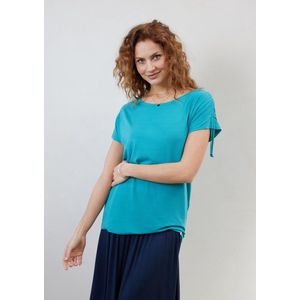 DIDI Dames T-shirt Lisa in Dark turquoise maat 42