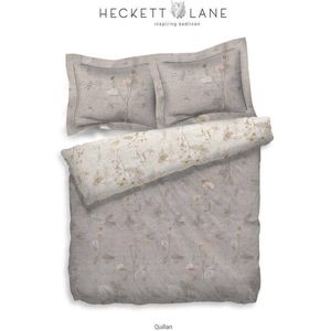 Heckett & Lane Quillan Dekbedovertrek - Tweepersoons - 200x200/220 cm - Natural