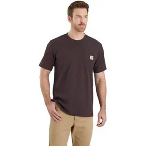 Carhartt - Werk-T-shirt - Dark Sepia - Korte Mouwen - Relaxed Fit