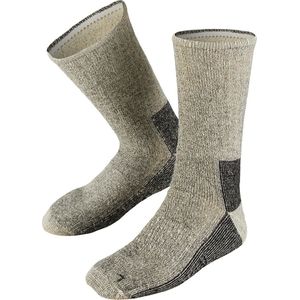 Xtreme - Warme Wandelsokken - Grijs - Merino Wol - 31/34 - 1-Paar - Badstof voering - Wandelsokken winter