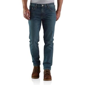 Rugged Flex Relaxed Fit Werkjeans voor Heren met 5-Pocket Design