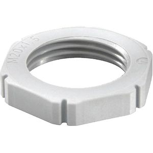 Wiska - EMUF 20 - Contramoer - Lichtgrijs - Slagvast - M20 - 100 stuk(s)