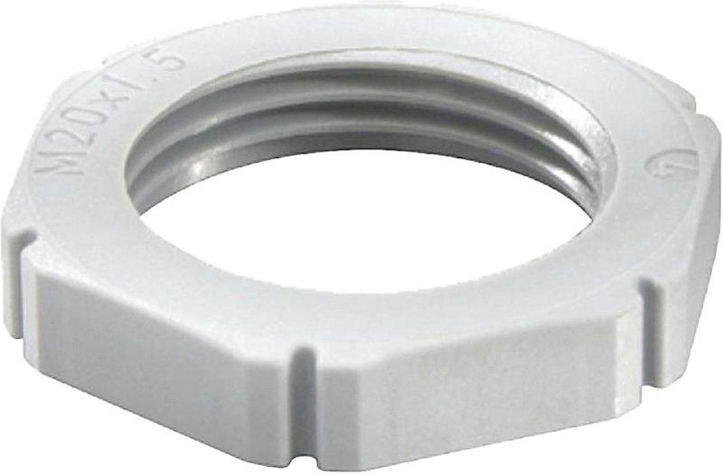 Wiska - EMUF 20 - Contramoer - Lichtgrijs - Slagvast - M20 - 100 stuk(s)