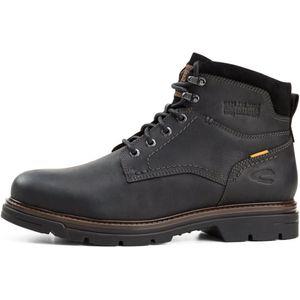 camel active - Veterlaars - Zwart - Crazy Horse Leer - Met Zijrits