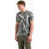 Ea7 Emporio Armani 6dpt17-pjpcz T-shirt Met Korte Mouwen Groen S Man