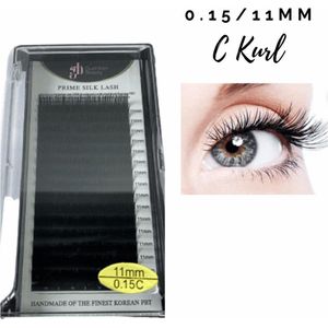 Guardian Beauty Prime Silk Lashes 11mm 0.15 C-krul | Wimpers Extensions | Eyelashes | Wimpers | Wimperextensions