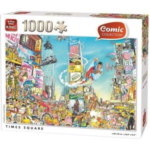 Comic Cartoon Time Square NY (1000 Stukjes)
