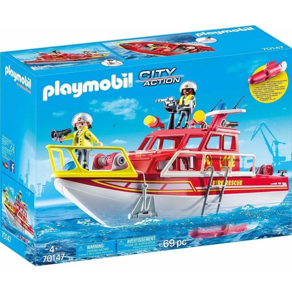 4823 - brandweerboot - speelgoed online kopen | De laagste prijs! |  beslist.nl