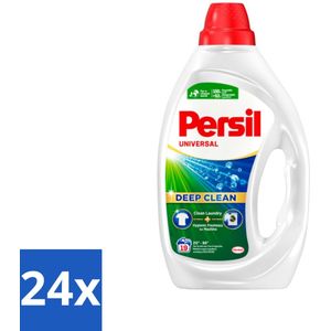 24 x Persil Wasmiddel Gel 19 Wasbeurten Universal 855 ml - Wasmiddel - Vloeibaar Wasmiddel - Persil - Vlekken Verwijderen - Wasmachine Reinigen