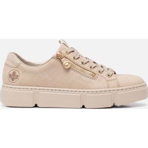 Rieker Sneakers beige Synthetisch - Dames - Maat 43