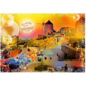 Travel around the World - Greece  -  Puzzle 2,000 pieces