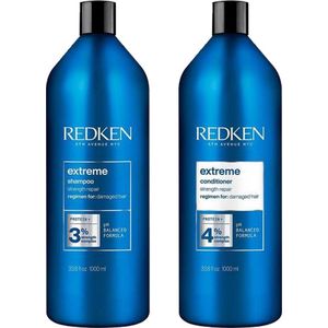 Redken Combinatie Extreme Shampoo en Conditioner 1000ml - extra voordelig