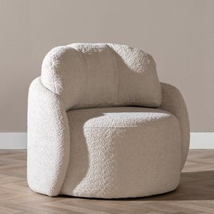 Bronx71® Scandinavische Fauteuil Nino off white