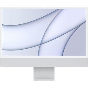 Apple iMac 24 Inch Retina - M1 - 8 GB RAM - 512 GB SSD - Zilver