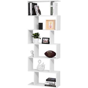Bobbel Home - Boekenkast - Hout - 6 Etages
