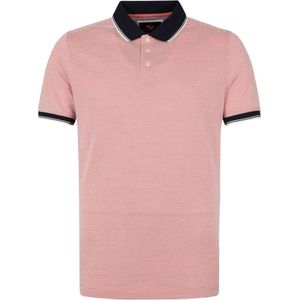 Suitable - Oxford Polo Roze - Modern-fit - Heren Poloshirt Maat L
