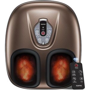 Draagbaar Voetmassageapparaat met Warmte voor Plantaire Fasciitis - Shiatsu en Compressie