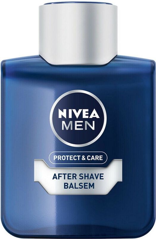 NIVEA Men Aftershave Balsem Protect & Care - 3 x 100 ml - Voordeelverpakking