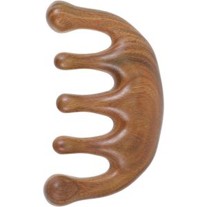 Guasha Comb - Wooden Massage Comb - Scraping Massage Tool - Head Neck Massager voor Spa Acupunctuur Therapie